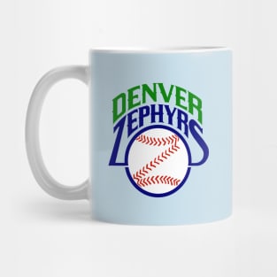 Classic Denver Zephyrs Baseball Mug
